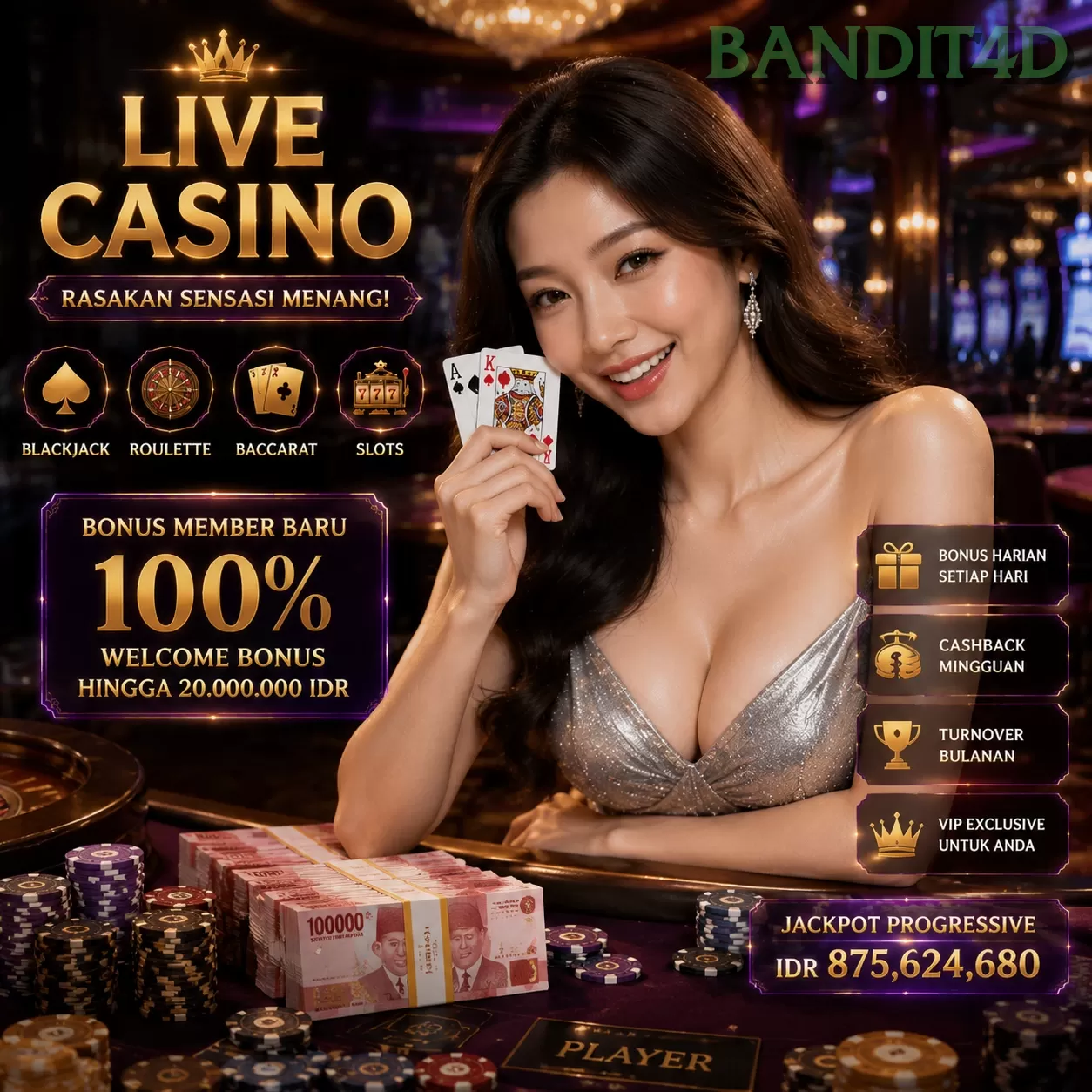 bandit4d Resmi - Unduh APK